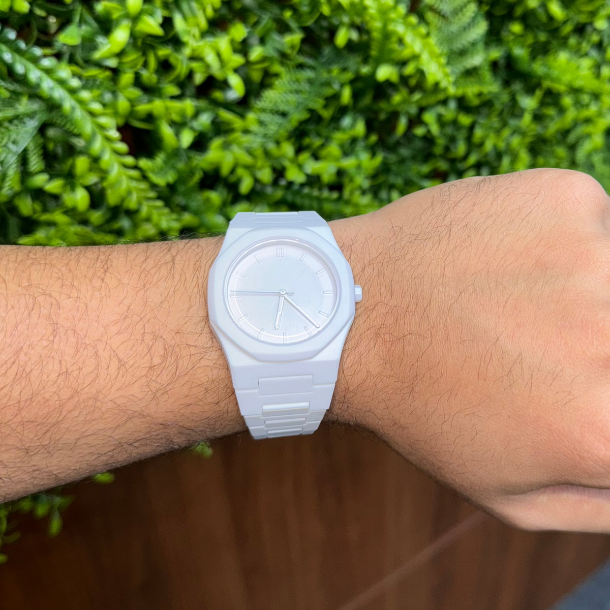 RELÓGIO VERTEMPO PHANTOM BRANCO MASCULINO